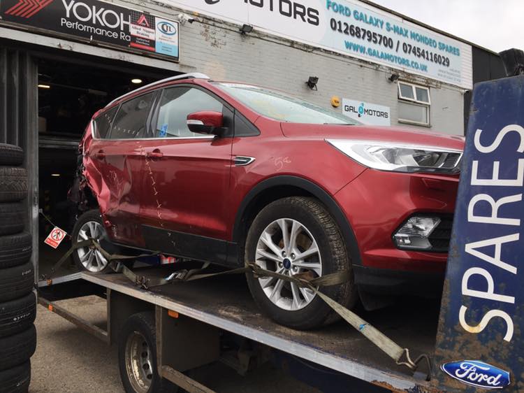 NOW BREAKING! FORD KUGA MK2 FACELIFT TITANIUM 1.5 TDCI AUTO IN RUBY RED  2017 – Gala Motors
