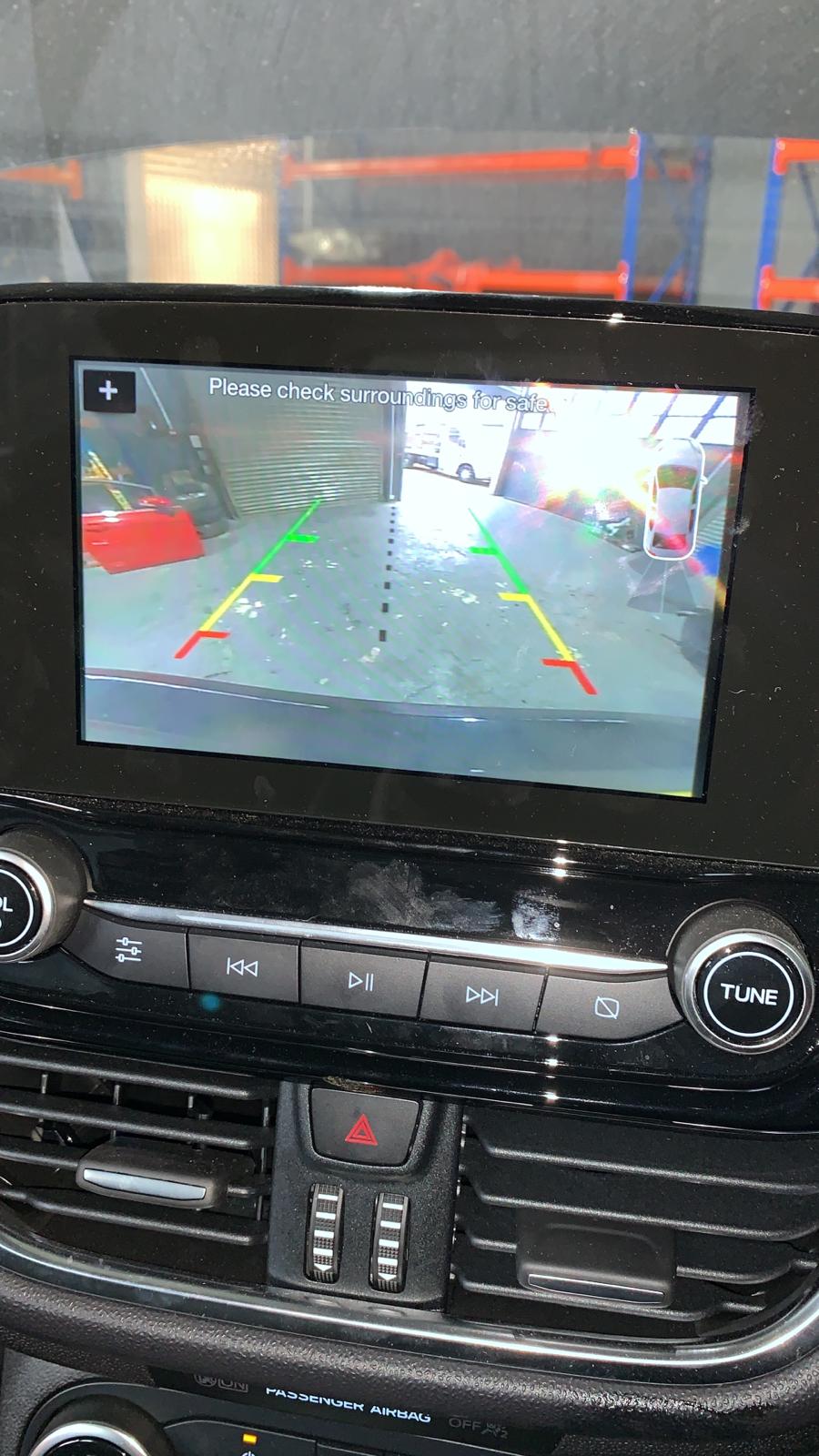 ford fiesta reverse camera