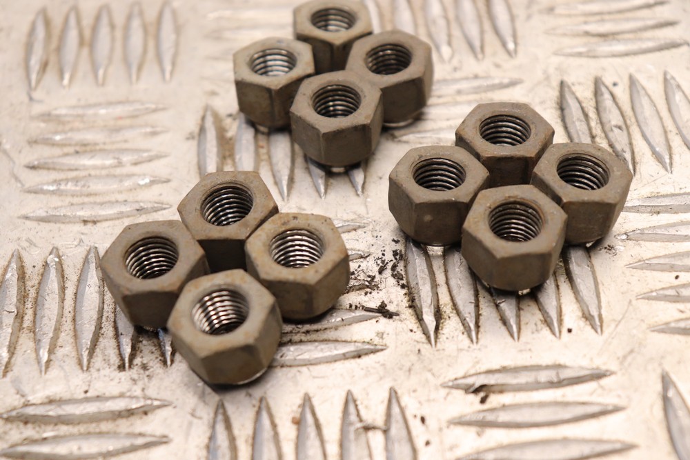 FORD FIESTA MK7 STEEL WHEEL NUTS X12 20092012 EA09J Gala Motors