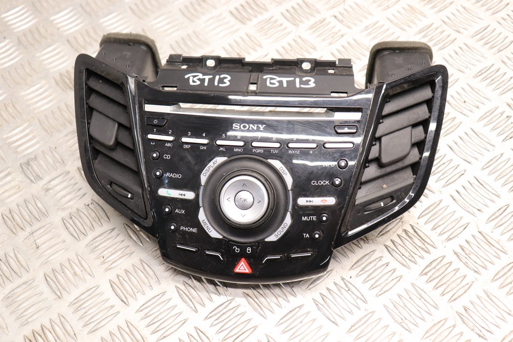 FORD FIESTA MK7 SONY RADIO CONTROLS FASCIA TRIM 20132017