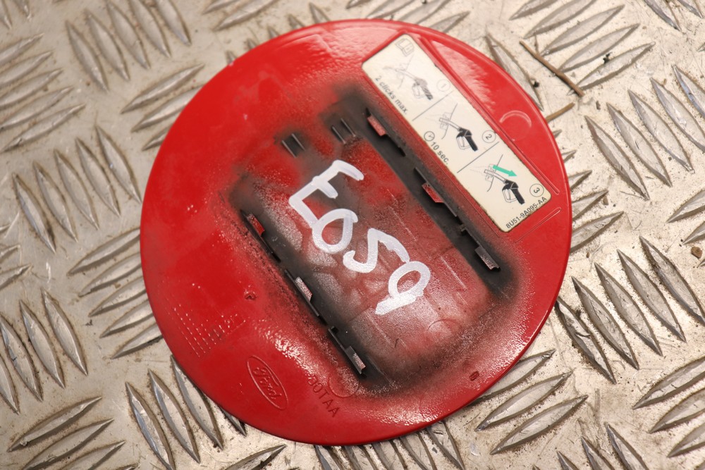 FORD FIESTA MK7 FUEL TANK DOOR FLAP IN COLORADO RED 20092012 EO59