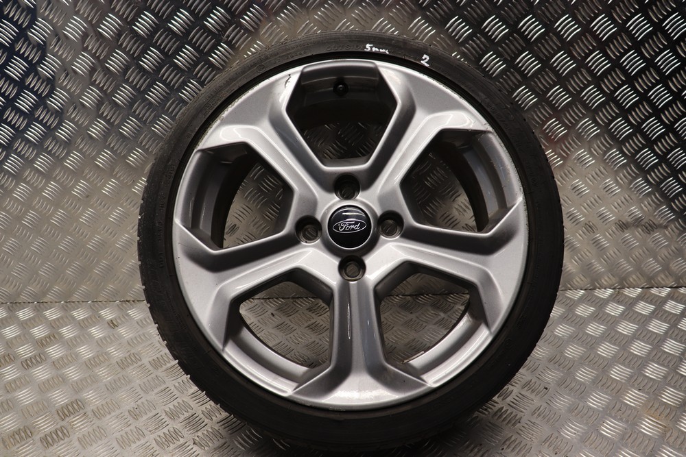 FORD FIESTA MK7 ST180 R17 ALLOY WHEEL WITH 5.0MM TYRE 20132017 BT66Y2