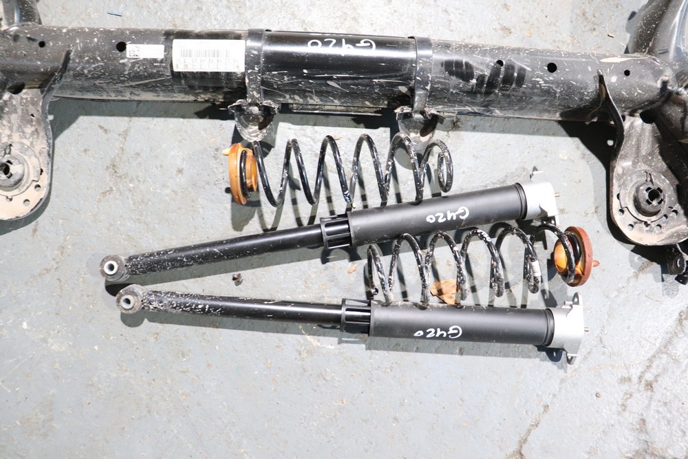 FIESTA REAR SUSPENSION AXLE SPRINGS ABSORBERS DRUM DISC VERSION 2017