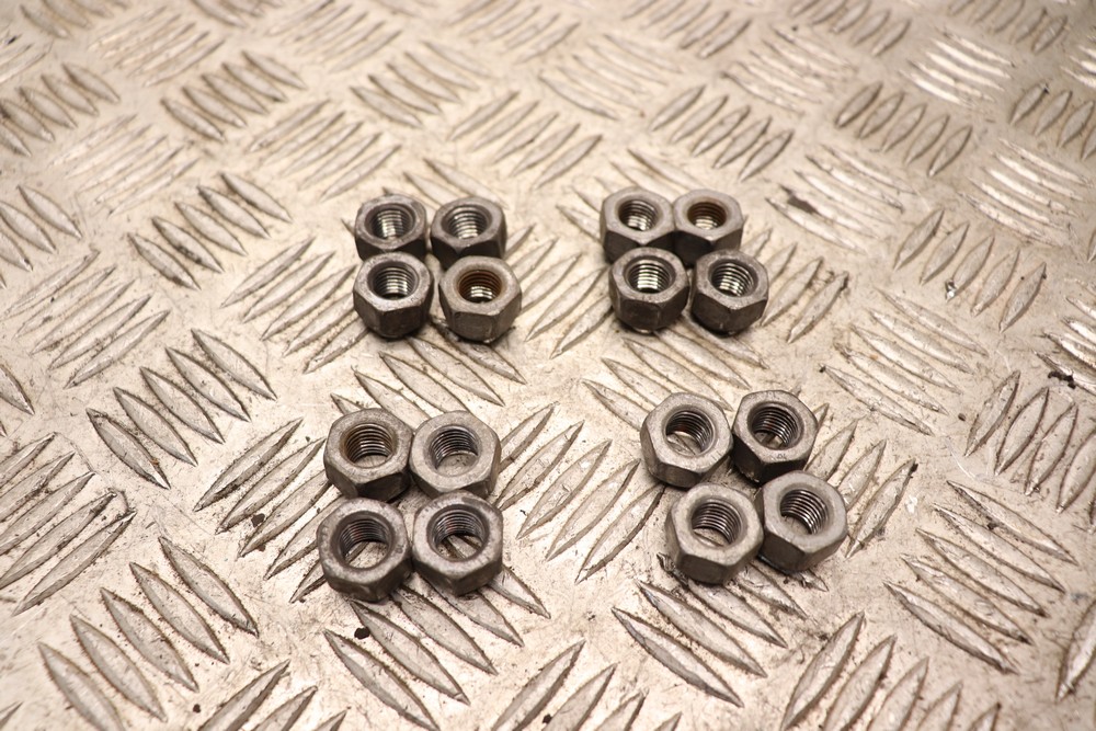 FORD FIESTA MK7 STEEL WHEEL NUTS X16 20132017 GJ15 Gala Motors