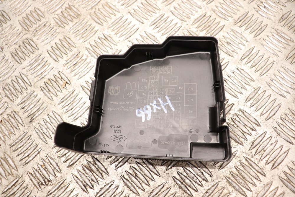 FORD FIESTA MK7 FUSE BOX COVER LID 20132017 HX66 Gala Motors FORD FIESTA MK7 FUSE BOX COVER LID 20132017 HX66 Gala Motors