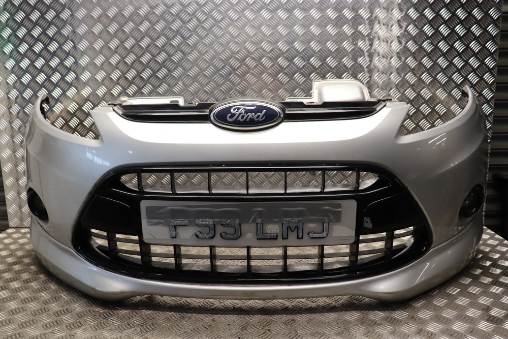 FORD FIESTA MK7 ZETEC S FRONT BUMPER MOONDUST SILVER (SEE PHOTOS) 0912 WR11 Gala Motors