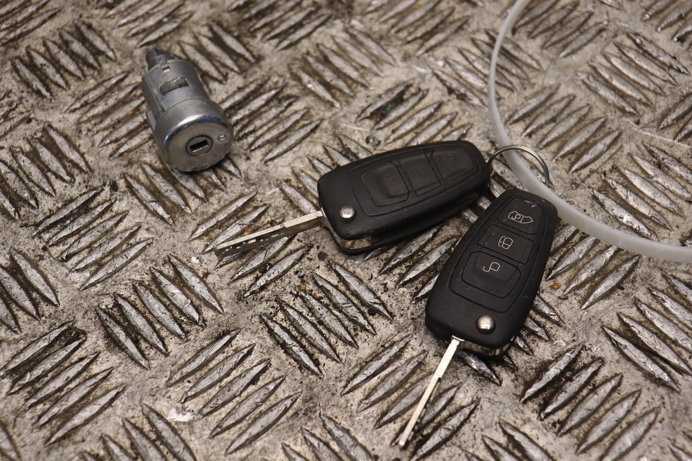 FORD TRANSIT CUSTOM MK8 KEY FOB IGNITION BARREL WITH 2 KEYS 20182022