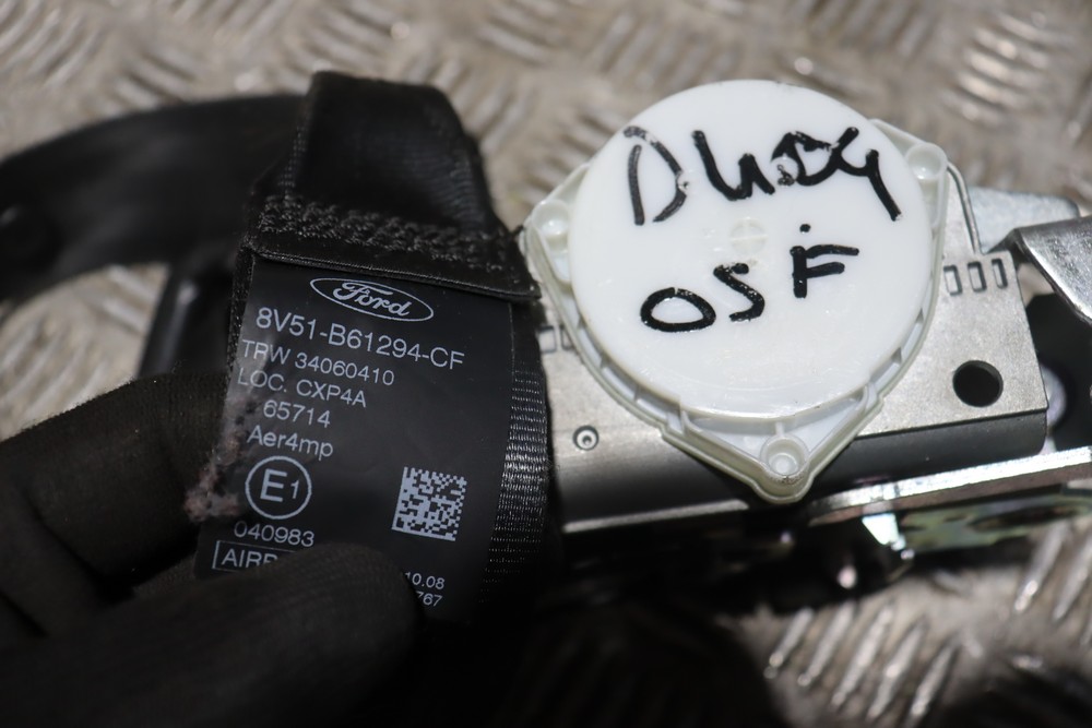 FORD FIESTA MK7 FRONT SEAT BELTS WITH TENSIONERS 3DR 20092012 DU09 Gala Motors