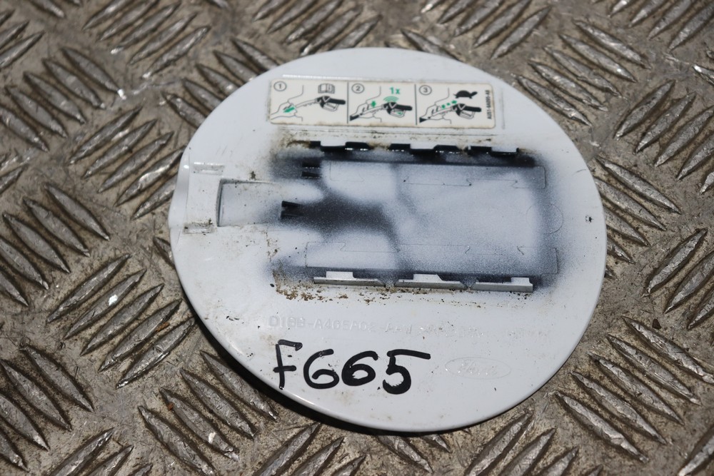 FORD FIESTA MK7 FUEL TANK DOOR FLAP IN FROZEN WHITE 20132017 FG65