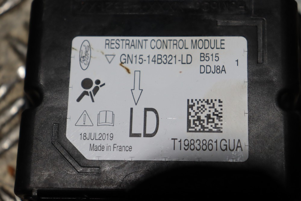 FORD ECOSPORT MK1 DASHBOARD AIRBAG KIT (SEE PHOTOS) 20182020 EJ69