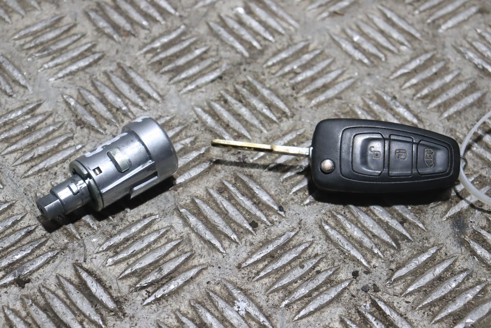 FORD TRANSIT CUSTOM MK8 KEY FOB IGNITION LOCK BARREL 20132016 LX66K