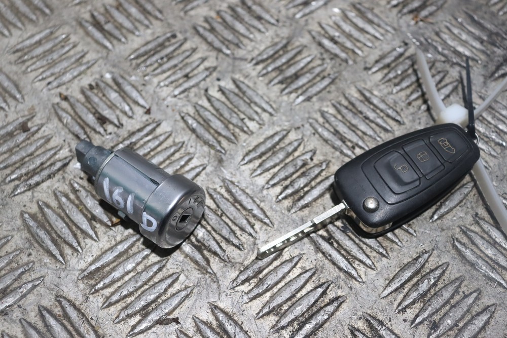 FORD TRANSIT CUSTOM MK8 KEY FOB IGNITION LOCK BARREL 20132016 161D