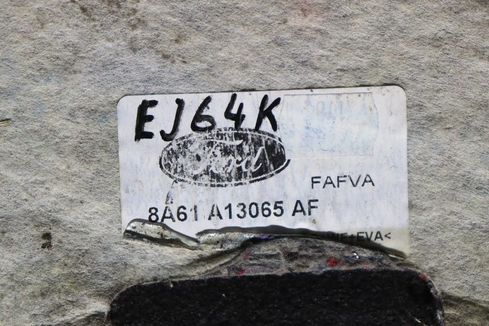 FORD FIESTA MK7 ZETEC S BOOT FLOOR BOARD 8A61A13065AF 20132017 EJ64K