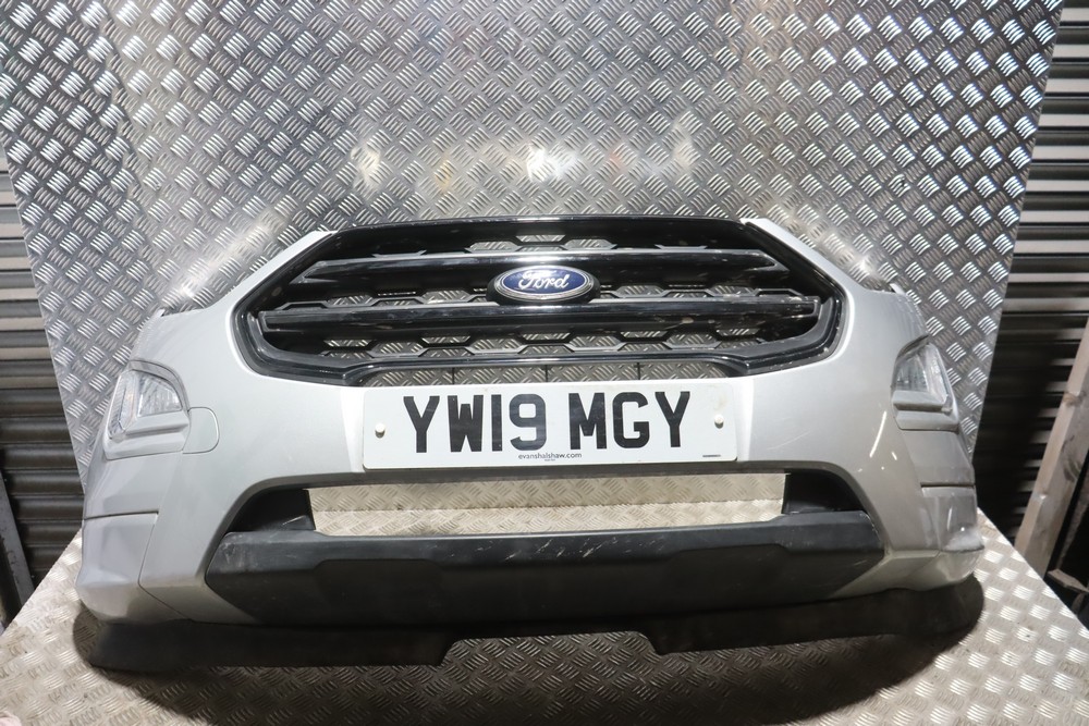 FORD ECOSPORT MK1 STLINE FRONT BUMPER COMPLETE MOONDUST SILVER 2018