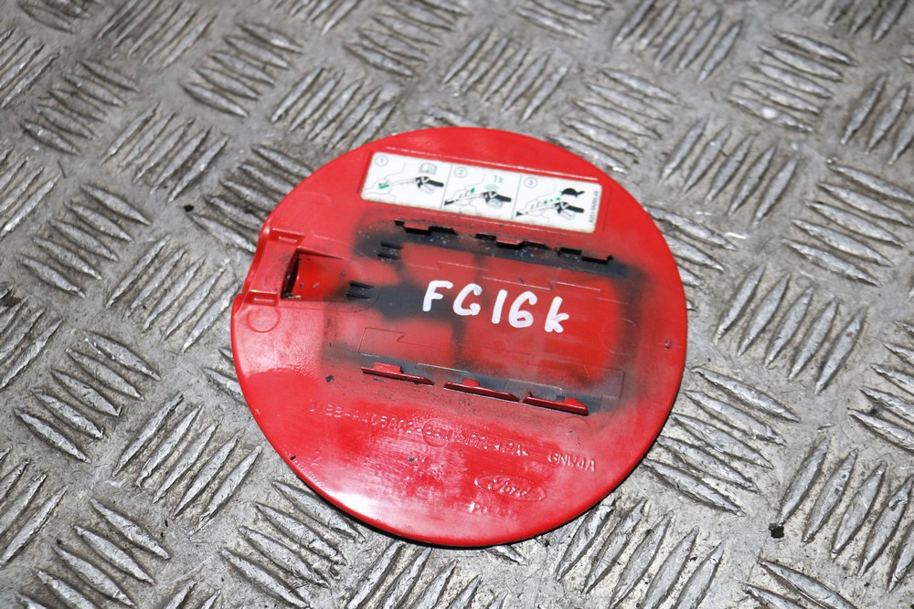 FORD FIESTA MK7 FUEL TANK DOOR FLAP IN RACE RED AU519A095AB 20132017