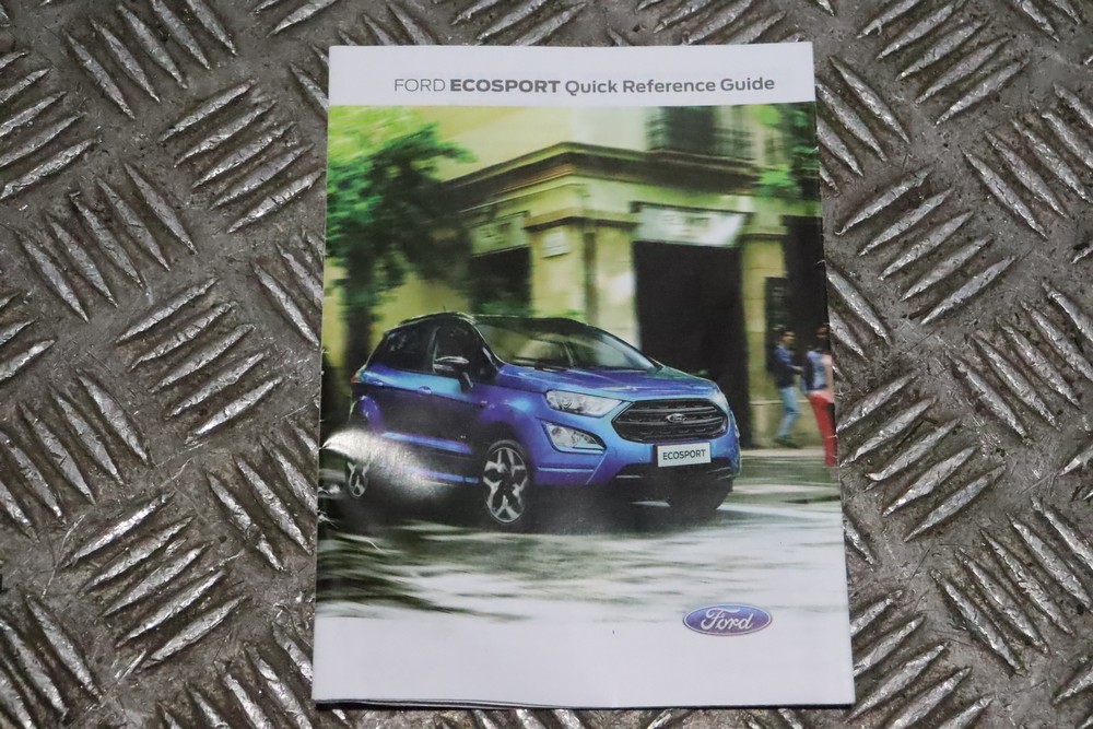 FORD ECOSPORT MK1 USER MANUAL HANDBOOK 2018-2020 YY20 – Gala Motors