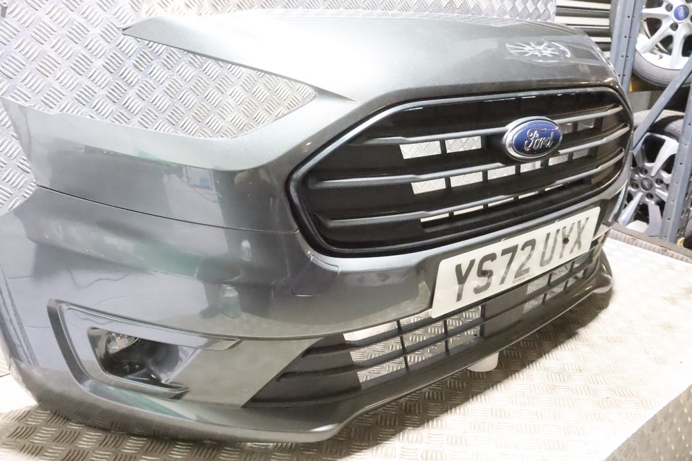FORD TRANSIT CONNECT MK2 FRONT BUMPER MAGNETIC GREY (SEE PHOTOS